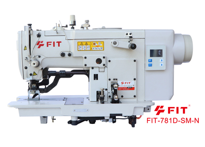 FIT-781D-SM-N High Speed Direct Drive Button Holing Sewing Machine With Stepping Motor