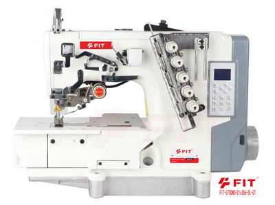 FIT-5700ND-01x356-DL-UT Step Motor Interlock Sewing Machine