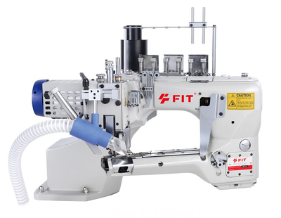 FIT-62GXP Feed-off-the-Army Needles 6 Threads Flat-seamer With Pneumatic Suction Device