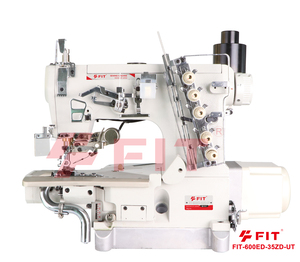FIT-600ED-35ZD-UT Small Cylinder bed Interlock Sewing Machine with auto trimmer