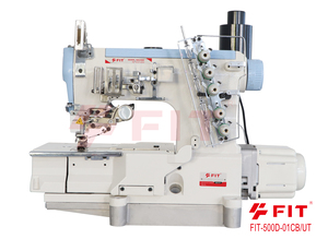 FIT-500D-01CB-UT Flatbed Interlock Sewing Machine with auto trimmer