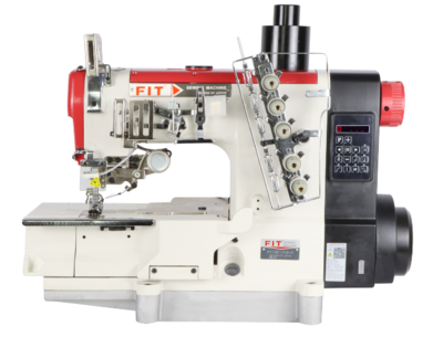 FIT-500ZD-01CB-UT Flatbed Interlock Sewing Machine with auto trimmer