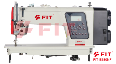 FIT-E580-NF High Speed Needle Feed Lockstitch Sewing Machine With Stepping Motor